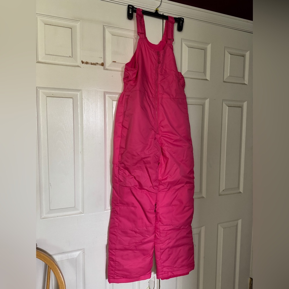 Pink Kids Snow Bib